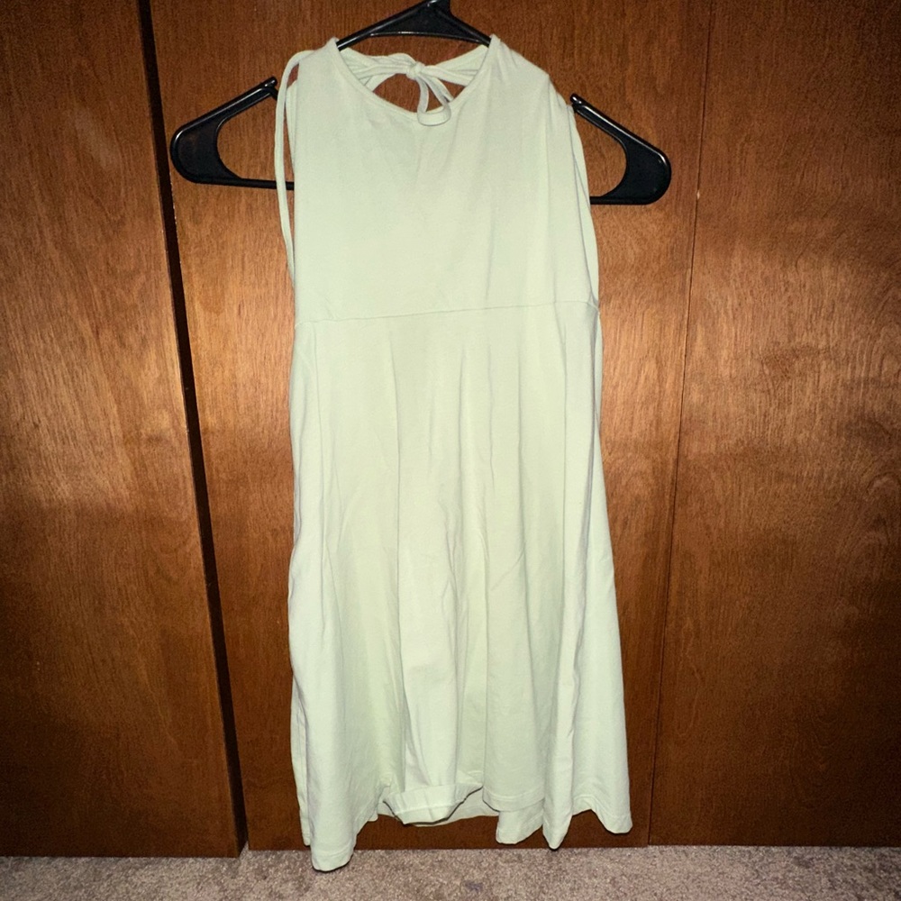 Forever 21 Mint Green Tie Dress